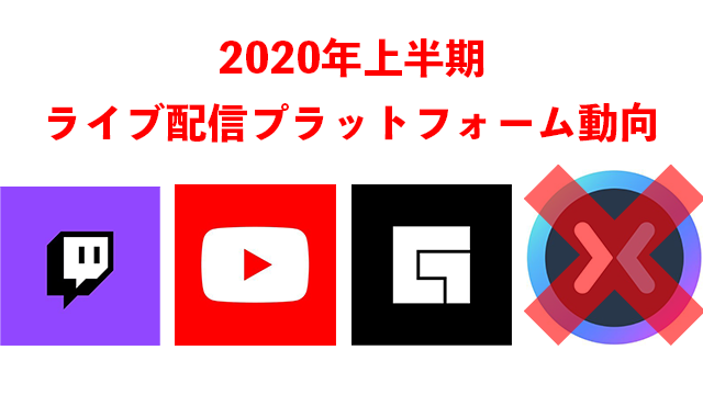 年上半期 データで見るtwitch Youtube Facebook Mixerの状況 Esports Doga